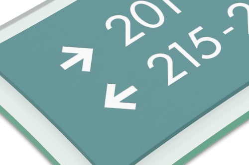 Directional Signs | DCO1-D711 | Deco | DCO1-D711 | MultiHousingSigns.com