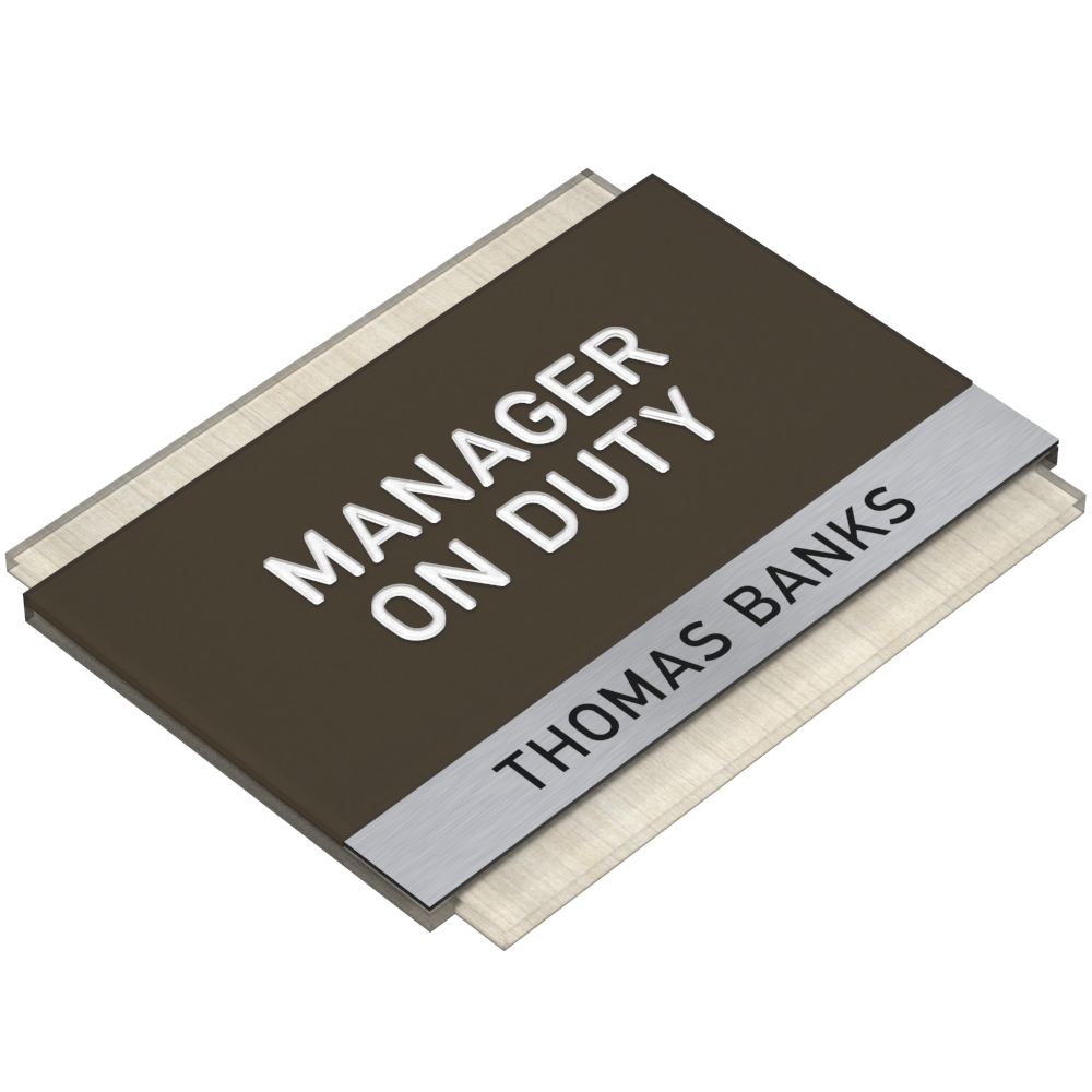 Employee Nameplates | STU-MOD68 | Structure | STU-MOD68 ...